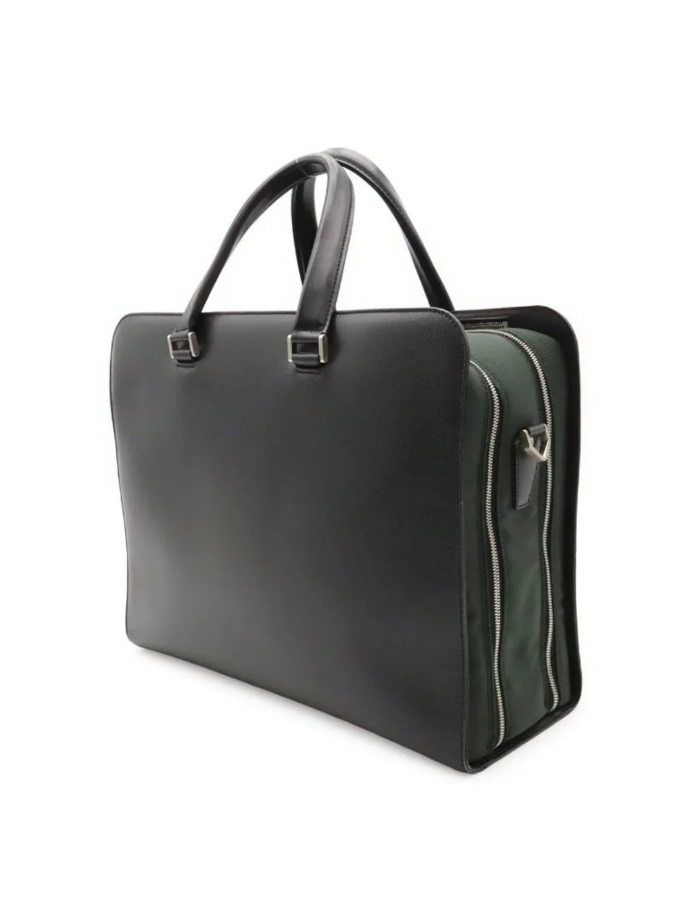 Louis Vuitton Taiga Nevski Business Briefcase Document Purse Ardoise Black